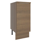 Bajo Mesada Cocina 35 x 60 cm 1 Puerta (Con Mesada) Marrón Stella Madesa