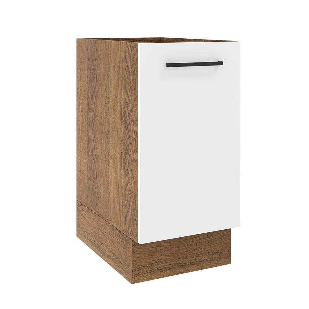 Bajo Mesada 35 x 60 cm 1 Puerta (Sin Mesada) Agata Marrón/Blanco