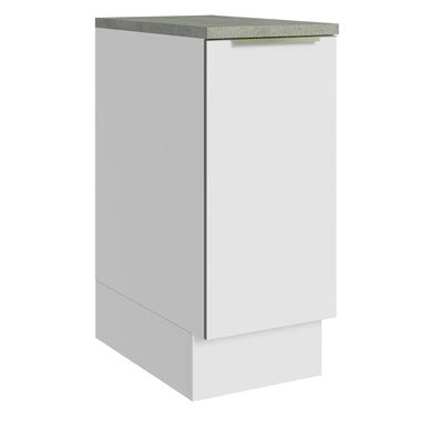 Bajo Mesada 35 cm 1 Puerta Blanco Lux Madesa