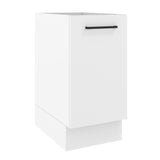 Bajo Mesada 40 cm x 60 cm, 1 Puerta Agata Blanco