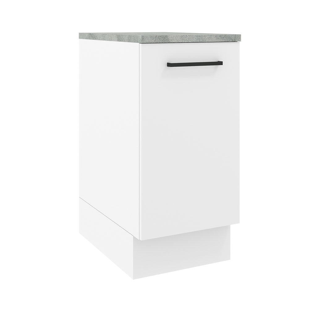 Bajo Mesada 40 cm x 60 cm, 1 Puerta Agata Blanco