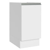 Bajo Mesada Cocina 40 x 60 cm 1 Puerta (Sin Mesada) Blanco Glamy Madesa