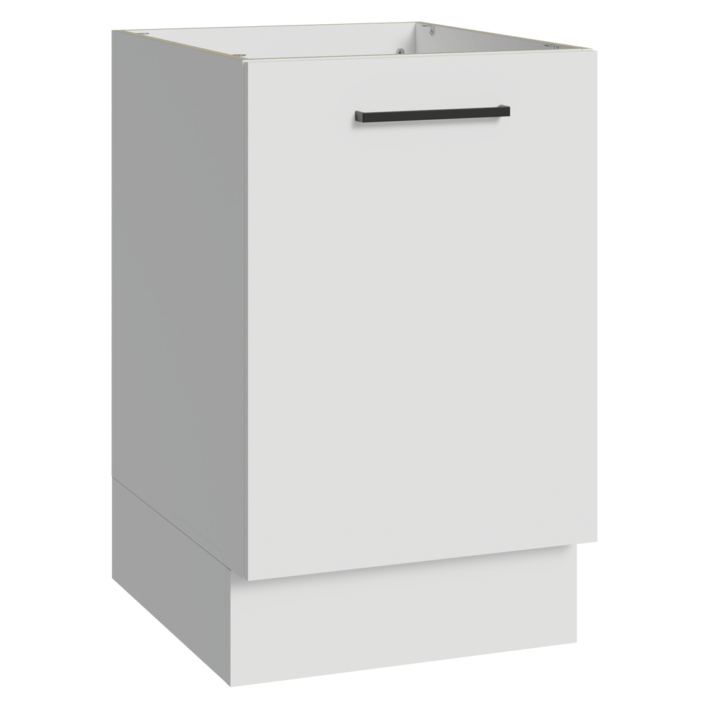 Bajo Mesada 50x60cm 1 Puerta (Sin Mesada) Ágata Blanco