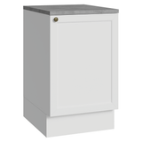 Bajo Mesada 50 x 60cm 1 Puerta (con mesada) Blanco Vik