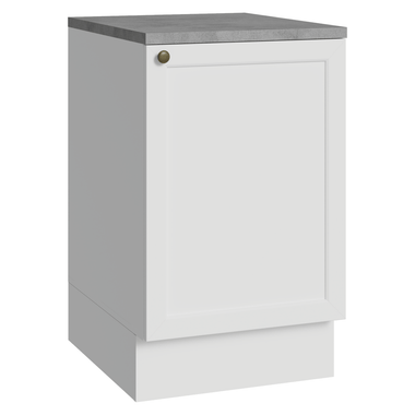 Bajo Mesada 50 cm 1 Puerta Blanco Vik Madesa