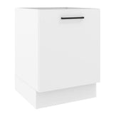 Bajo Mesada 60 x 60 cm 1 Puerta (Sin Mesada) Agata Blanco
