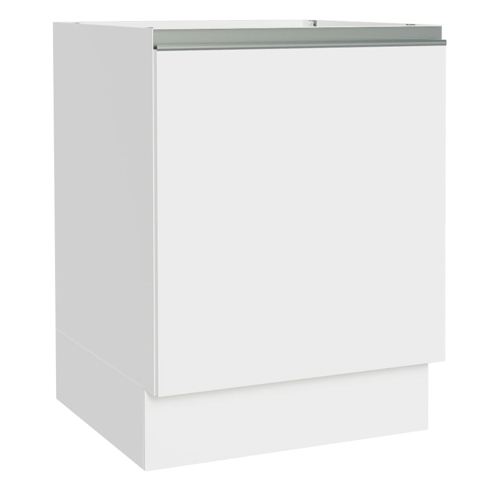 Bajo Mesada Cocina 60 x 60 cm 1 Puerta (Sin Mesada) Blanco Glamy Madesa