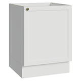 Bajo Mesada de Cocina 60 x 60 cm 1 Puerta (Sin Mesada) Blanco Vik Madesa