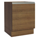 Bajo Mesada Cocina 60 x 60 cm 1 Puerta (Sin Mesada) Marrón Glamy Madesa