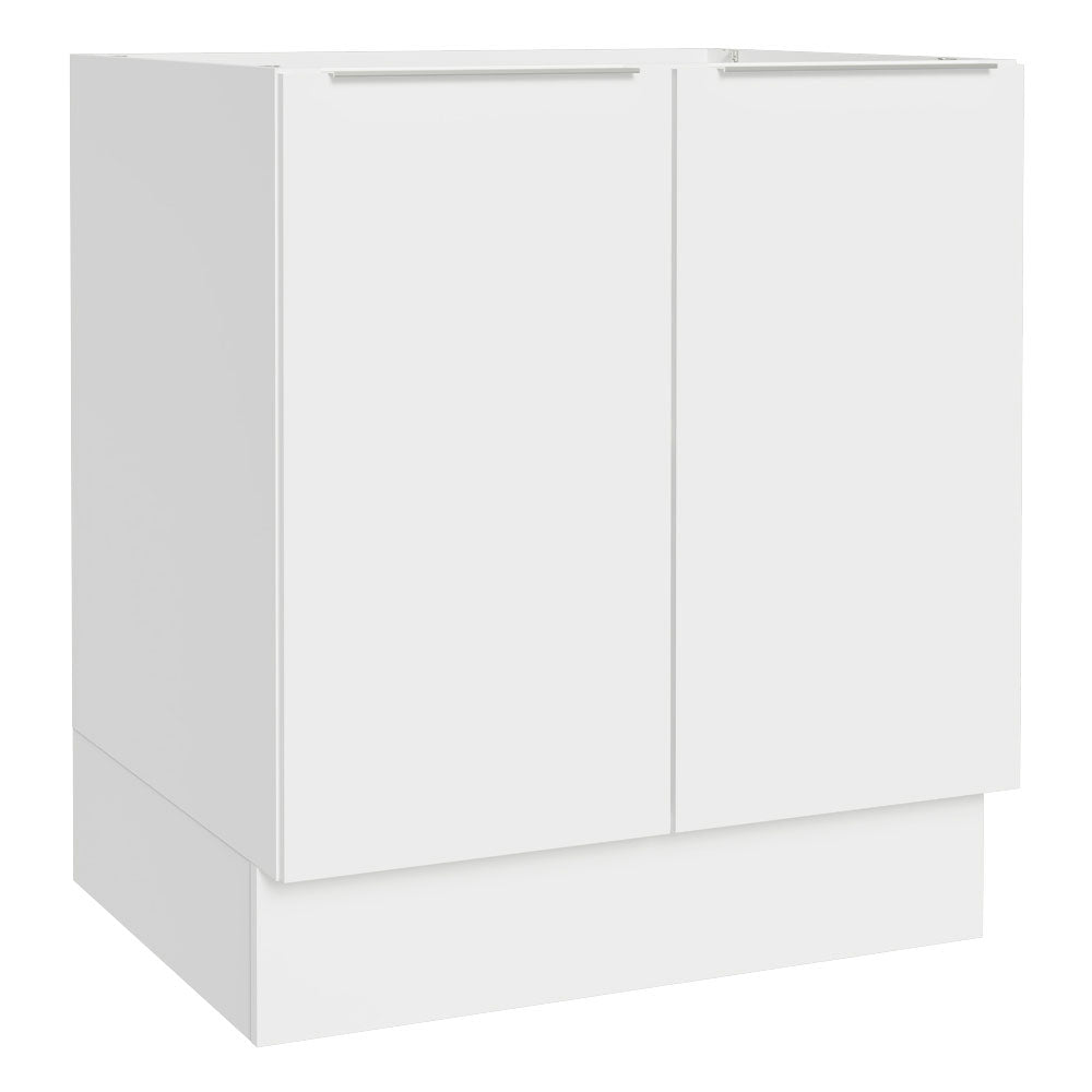 Bajo Mesada Cocina 70 x 60 cm 2 Puertas (Sin Mesada) Blanco Stella Madesa