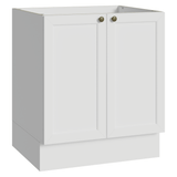 Bajo Mesada de Cocina 70 x 60 cm 2 Puertas (Sin Mesada) Blanco Vik Madesa