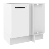Bajo Mesada 80 cm x 60 cm, 1 Puerta Agata Blanco