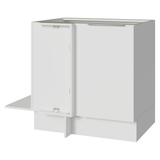 Bajo Mesada Cocina Esquinera 1 Puerta 60 cm Profundidad (Sin Mesada) Blanco Stella Madesa