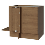 Bajo Mesada Cocina Esquinera 1 Puerta 60 cm Profundidad (Sin Mesada) Marrón Stella Madesa