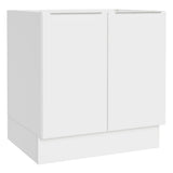 Bajo Mesada Cocina 80 x 60 cm 2 Puertas (Sin Mesada) Blanco Stella Madesa
