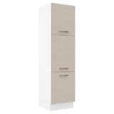 Despensero 60 x 60 cm 3 Puertas Blanco/Crema Agata Madesa