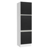 Despensero Madesa Glamy 60 x 60 cm 3 Puertas Blanco/Negro