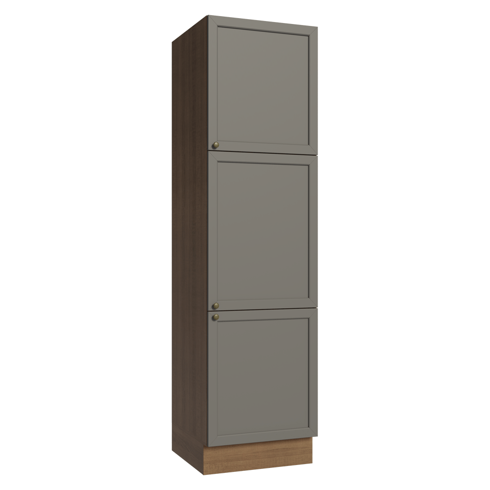 Despensero 60 x 60 cm 3 Puertas Marrón/Gris Vik Madesa