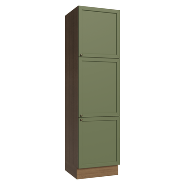 Despensero 60 x 60 cm 3 Puertas Marrón/Verde Vik Madesa