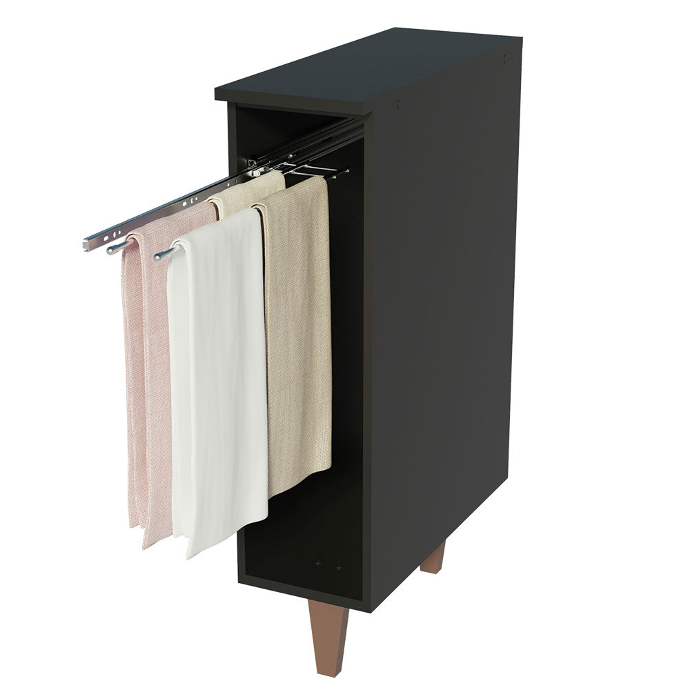 Porta repasador Reims 20 cm Negro