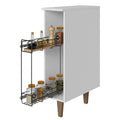 Bajo Mesada Especiero 20 cm Blanco Reims Madesa