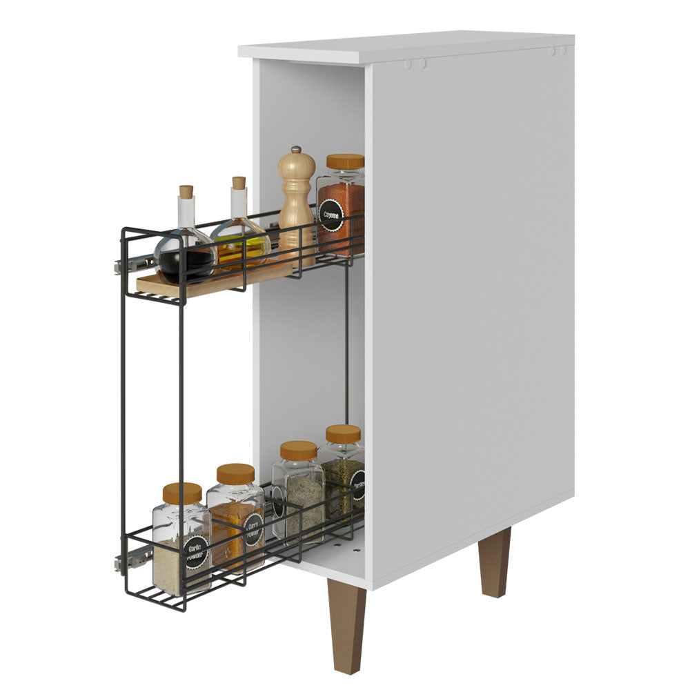 Especiero para Cocina 20cm Blanco Reims