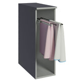 Bajo Mesada Porta repasador 20 cm Flotante Gris Nice
