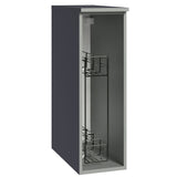 Bajo Mesada Especiero 20 cm Flotante Gris Nice