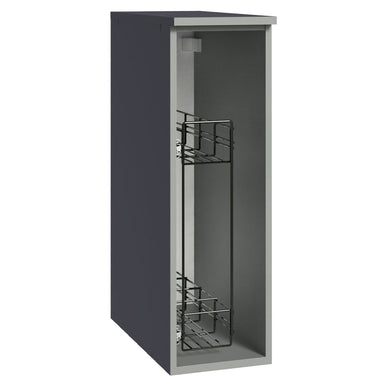 Bajo Mesada Especiero 20 cm Flotante Gris Nice Madesa
