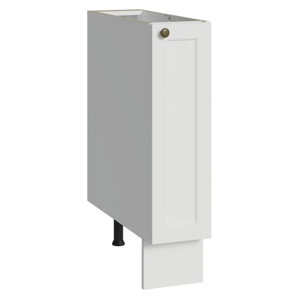 Bajo Mesada Especiero 20 cm 1 Puerta (Sin Mesada) Blanco Vik