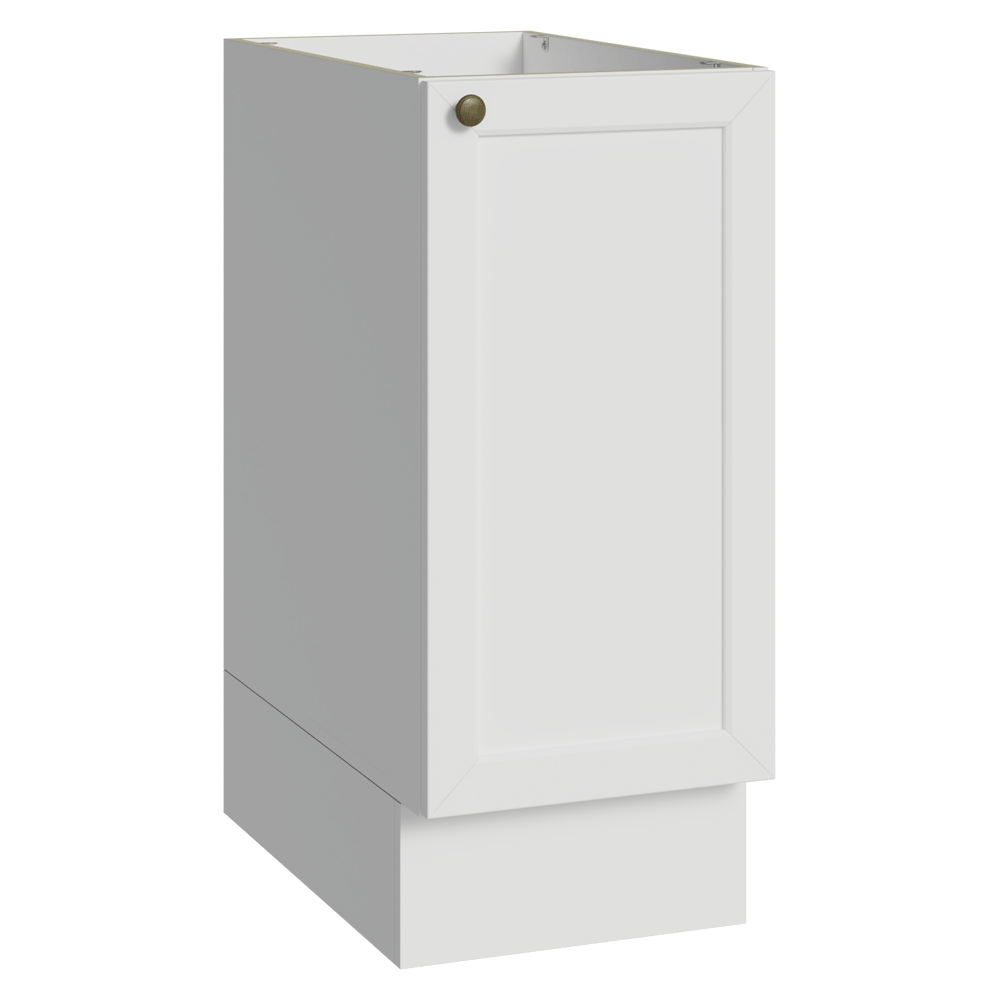 Bajo Mesada 35 cm 1 Puerta Sin Mesada Blanco Vik Madesa