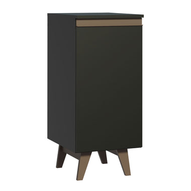 Bajo Mesada 35 cm 1 Puerta Negro Reims Madesa