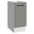 Bajo Mesada 35 cm 1 Puerta Sin Mesada Blanco/Gris Agata Madesa