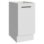 Bajo Mesada 40 cm 1 Puerta Sin Mesada Blanco Agata Madesa
