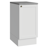 Bajo Mesada de Cocina 40 cm 1 Puerta Blanco Vik Madesa