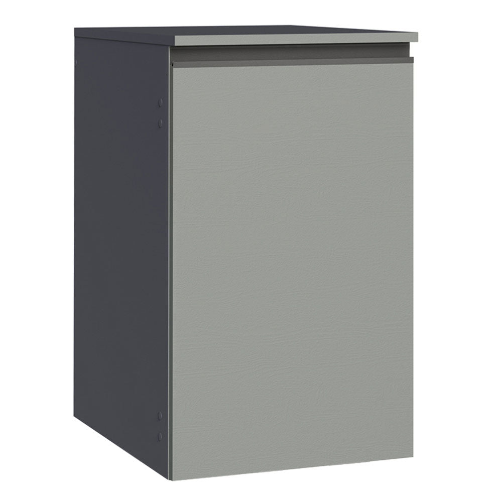 Bajo Mesada 40 cm 1 Puerta Nice Gris
