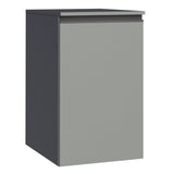 Bajo Mesada 40 cm 1 Puerta Nice Gris