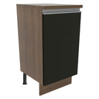 Bajo Mesada 40 x 52 cm 1 Puerta Marrón/Negro Glamy Madesa