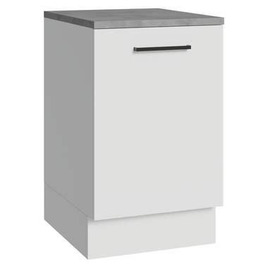 Bajo Mesada 50 cm 1 Puerta Blanco Agata Madesa