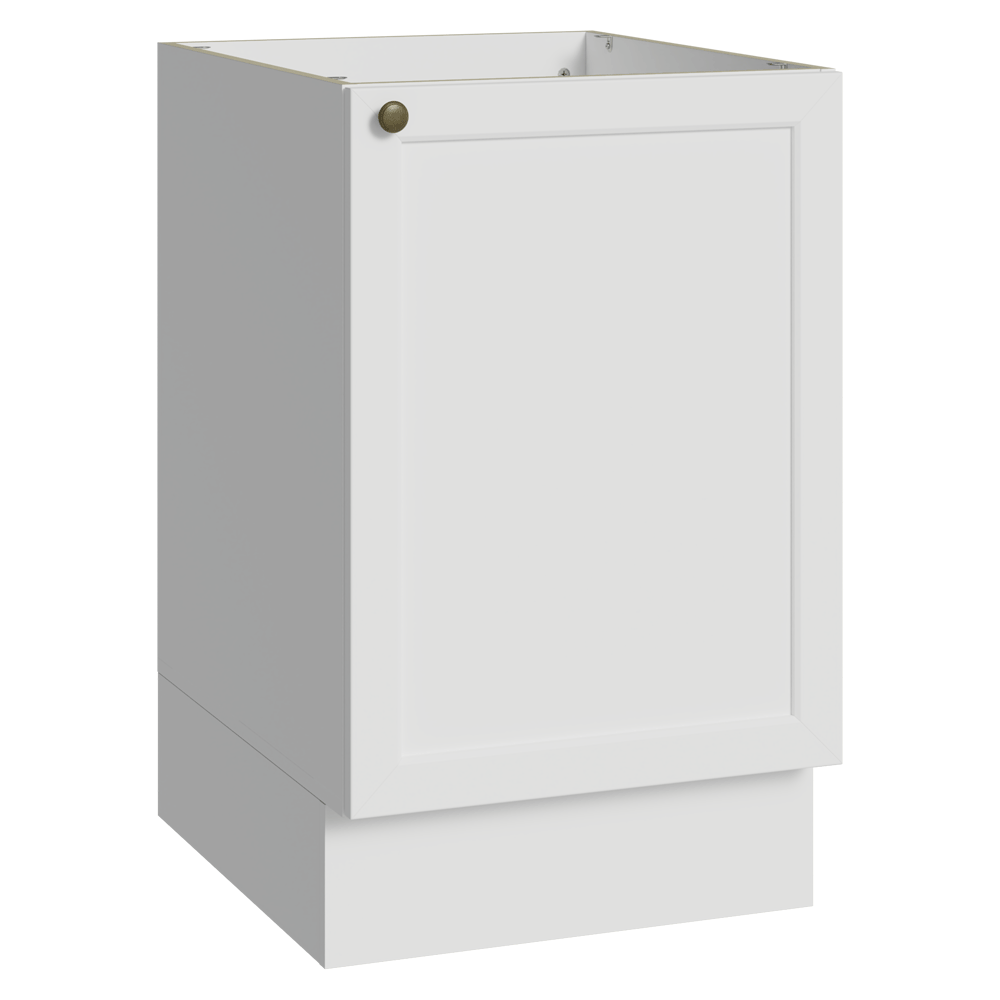 Bajo Mesada 50cm 1 Puerta (Sin Mesada) Blanco Vik Madesa