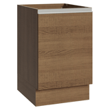 Bajo Mesada 50cm 1 Puerta (Sin Mesada) Marrón Glamy Madesa
