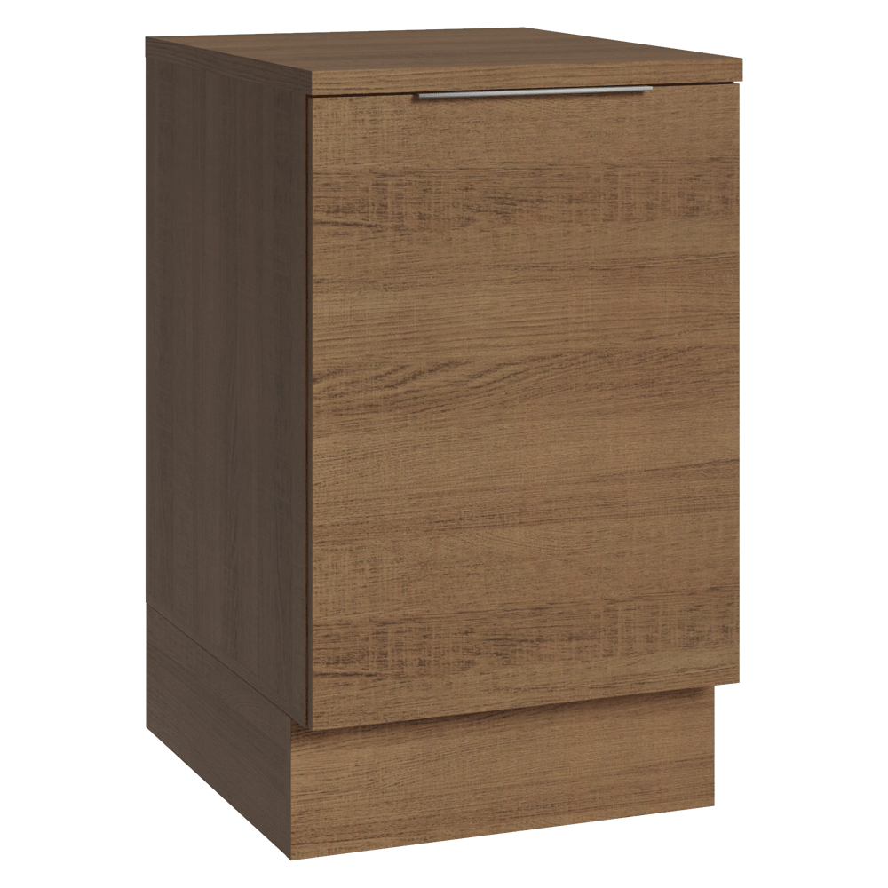 Bajo Mesada 50cm 1 Puerta Marrón Stella Madesa