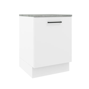 Bajo Mesada 60 cm 1 Puerta Blanco Agata Madesa