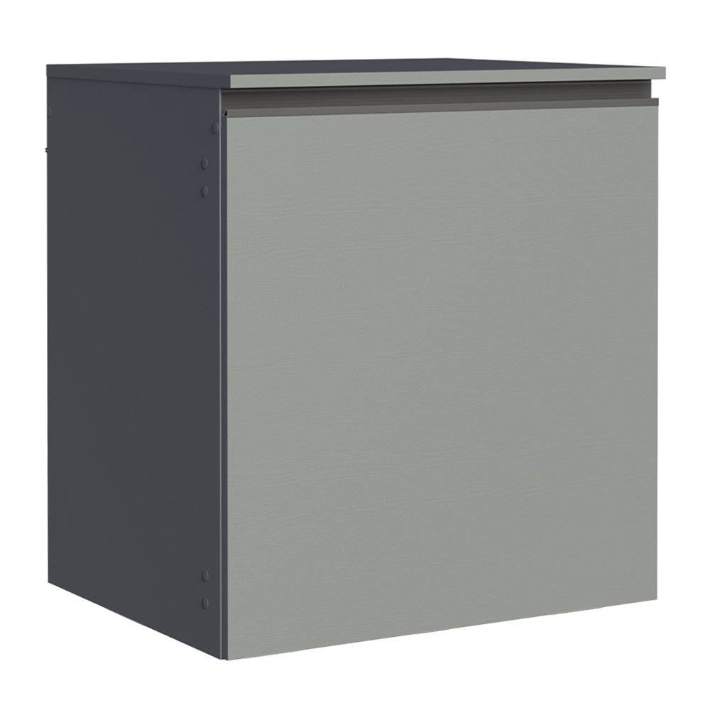 Bajo Mesada 60 cm 1 Puerta Nice Gris