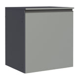 Bajo Mesada 60 cm 1 Puerta Nice Gris