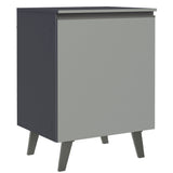 Bajo Mesada 60 cm Sin cajones 1 Puerta Nice Gris