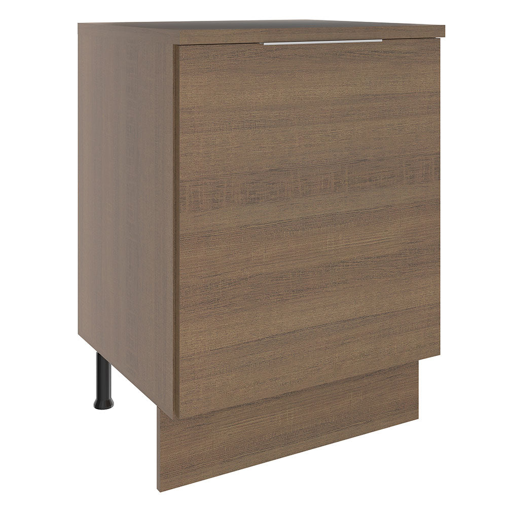 Bajo Mesada Cocina 60 cm 1 Puerta Marrón Stella Madesa