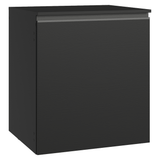 Bajo Mesada de Cocina 60 cm 1 Puerta Flotante Negro Nice Madesa