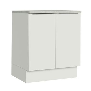 Bajo Mesada 70 cm 2 Puertas Blanco Stella Madesa