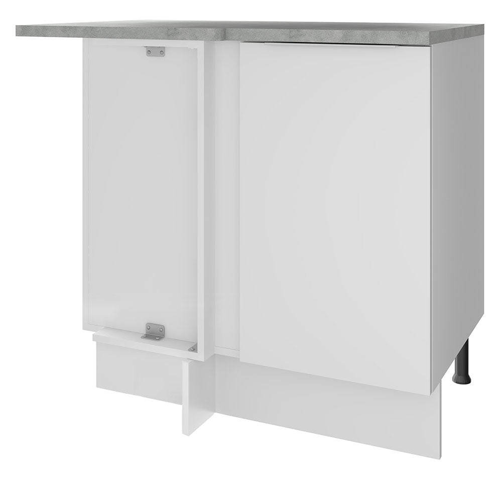 Bajo Mesada 94 cm Sin cajones 1 Puerta Stella Blanco